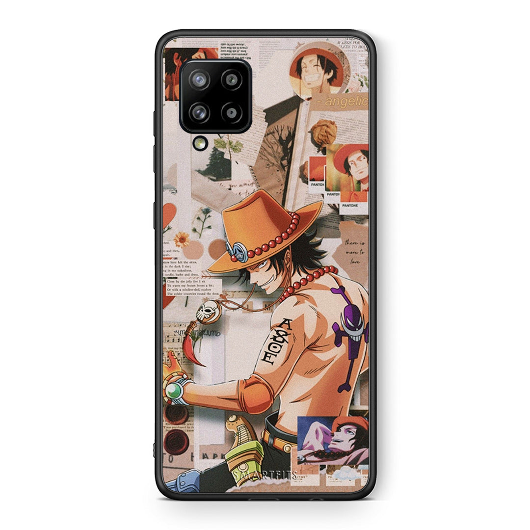 Θήκη Samsung Galaxy A42 Anime Collage από τη Smartfits με σχέδιο στο πίσω μέρος και μαύρο περίβλημα | Samsung Galaxy A42 Anime Collage case with colorful back and black bezels