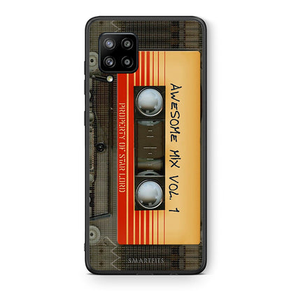 Θήκη Samsung Galaxy A42 Awesome Mix από τη Smartfits με σχέδιο στο πίσω μέρος και μαύρο περίβλημα | Samsung Galaxy A42 Awesome Mix case with colorful back and black bezels