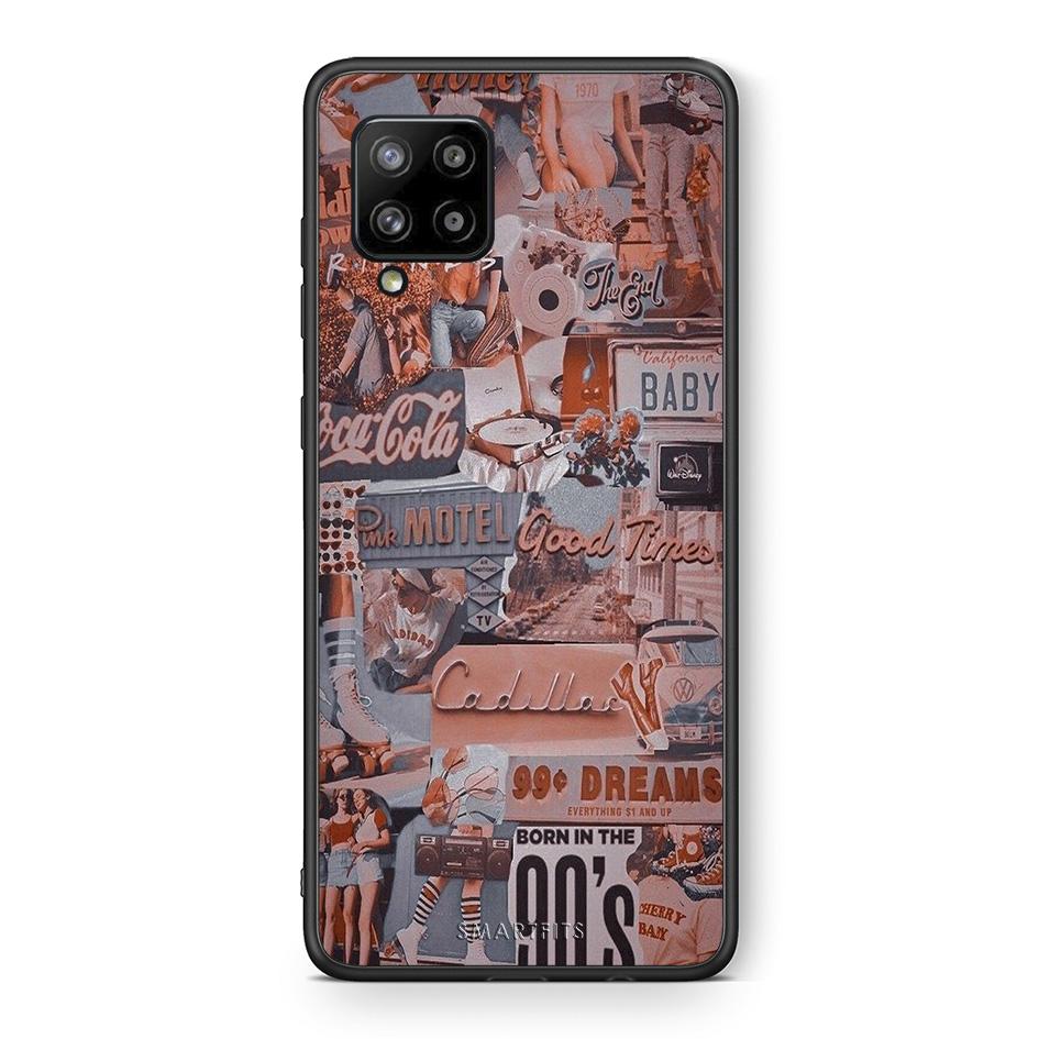 Θήκη Samsung Galaxy A42 Born In 90s από τη Smartfits με σχέδιο στο πίσω μέρος και μαύρο περίβλημα | Samsung Galaxy A42 Born In 90s case with colorful back and black bezels