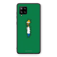 Thumbnail for Θήκη Αγίου Βαλεντίνου Samsung Galaxy A42 Bush Man από τη Smartfits με σχέδιο στο πίσω μέρος και μαύρο περίβλημα | Samsung Galaxy A42 Bush Man case with colorful back and black bezels