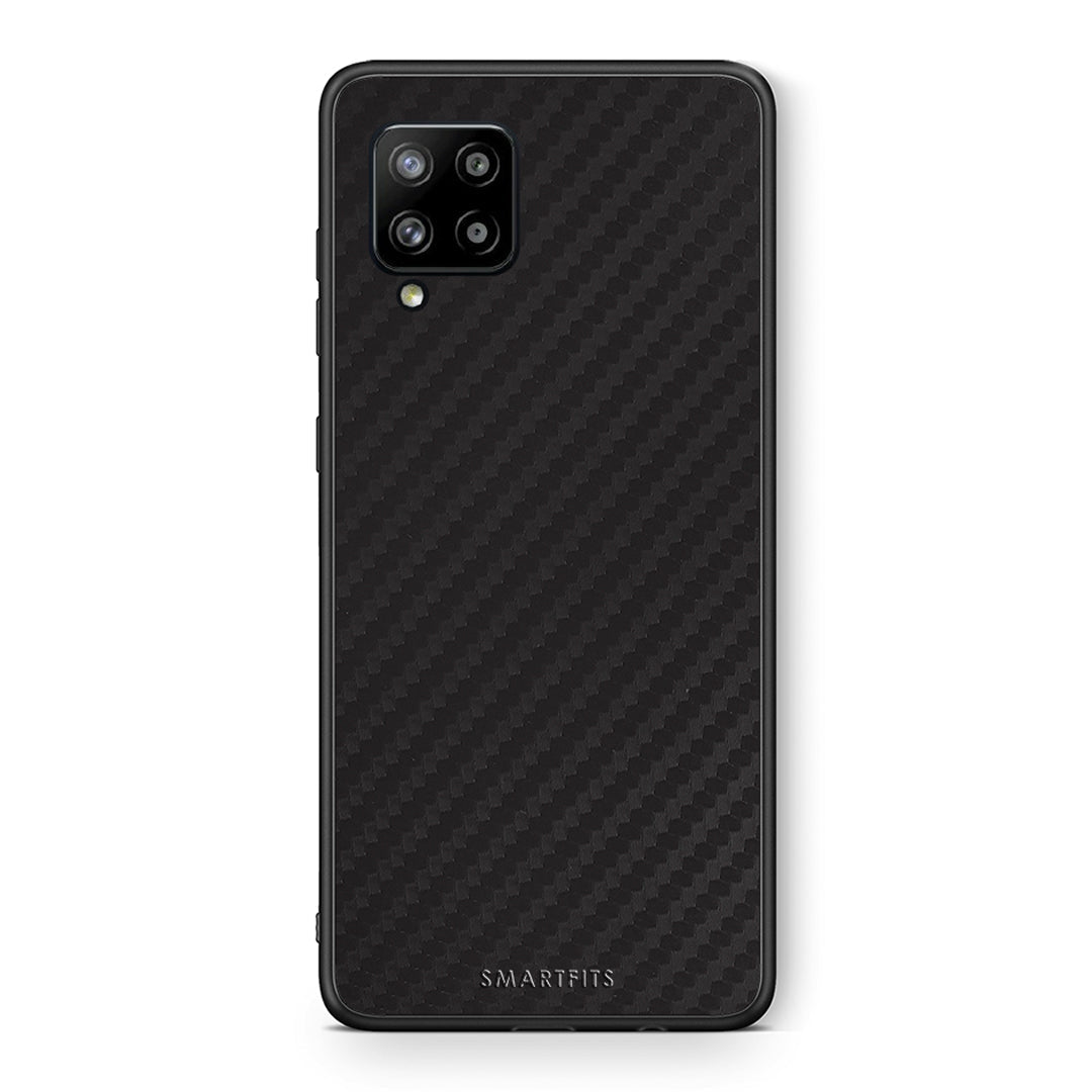 Θήκη Samsung Galaxy A42 Carbon Black από τη Smartfits με σχέδιο στο πίσω μέρος και μαύρο περίβλημα | Samsung Galaxy A42 Carbon Black case with colorful back and black bezels