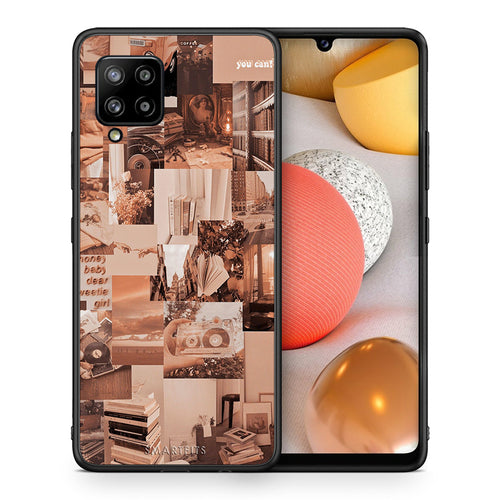 Θήκη Αγίου Βαλεντίνου Samsung Galaxy A42 Collage You Can από τη Smartfits με σχέδιο στο πίσω μέρος και μαύρο περίβλημα | Samsung Galaxy A42 Collage You Can case with colorful back and black bezels