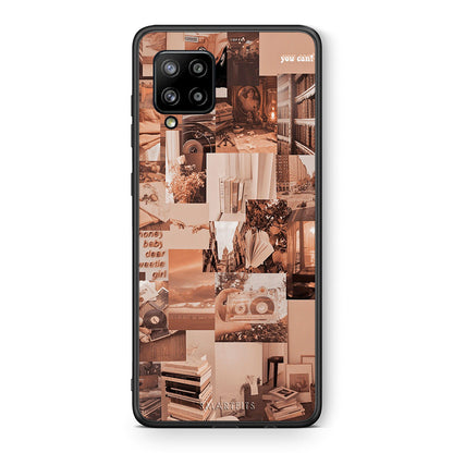 Θήκη Αγίου Βαλεντίνου Samsung Galaxy A42 Collage You Can από τη Smartfits με σχέδιο στο πίσω μέρος και μαύρο περίβλημα | Samsung Galaxy A42 Collage You Can case with colorful back and black bezels