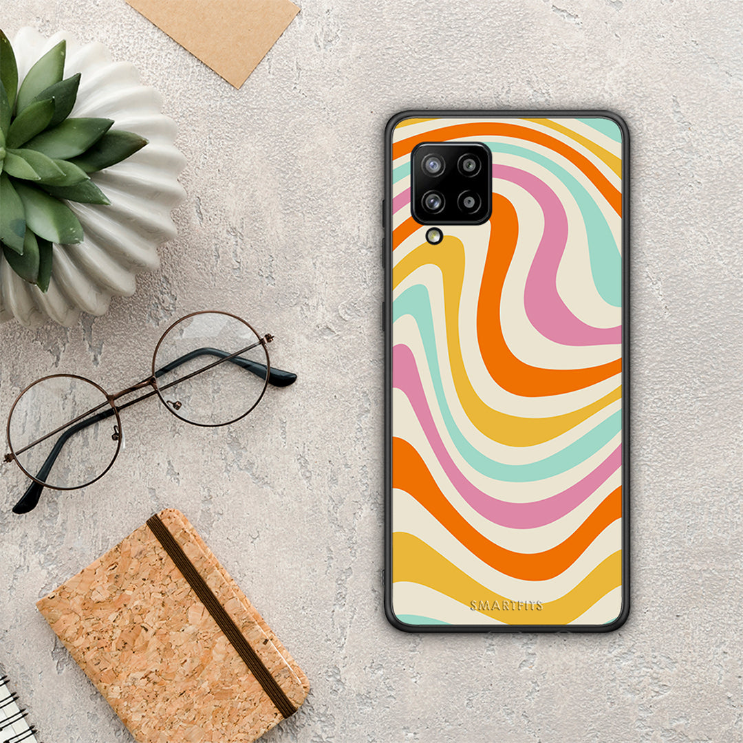 Colourful Waves - Samsung Galaxy A42 θήκη