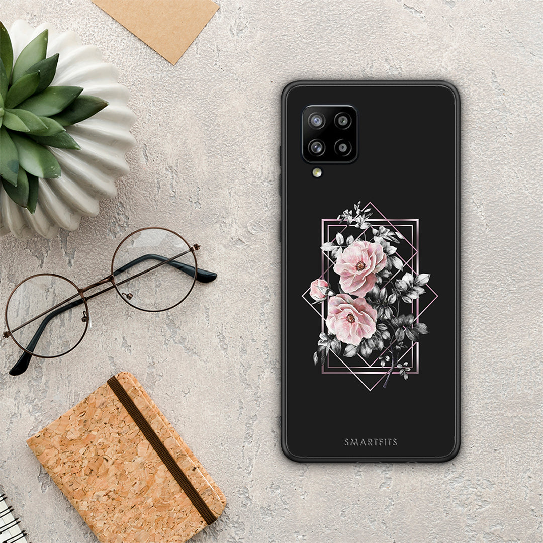 Flower Frame - Samsung Galaxy A42 θήκη