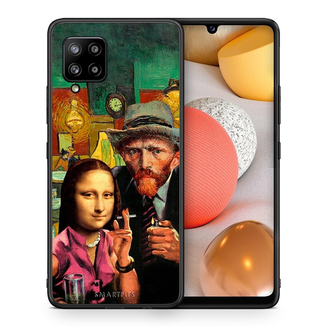 Θήκη Samsung Galaxy A42 Funny Art από τη Smartfits με σχέδιο στο πίσω μέρος και μαύρο περίβλημα | Samsung Galaxy A42 Funny Art case with colorful back and black bezels