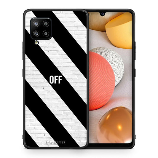 Θήκη Samsung Galaxy A42 Get Off από τη Smartfits με σχέδιο στο πίσω μέρος και μαύρο περίβλημα | Samsung Galaxy A42 Get Off case with colorful back and black bezels