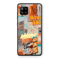 Thumbnail for Θήκη Αγίου Βαλεντίνου Samsung Galaxy A42 Groovy Babe από τη Smartfits με σχέδιο στο πίσω μέρος και μαύρο περίβλημα | Samsung Galaxy A42 Groovy Babe case with colorful back and black bezels