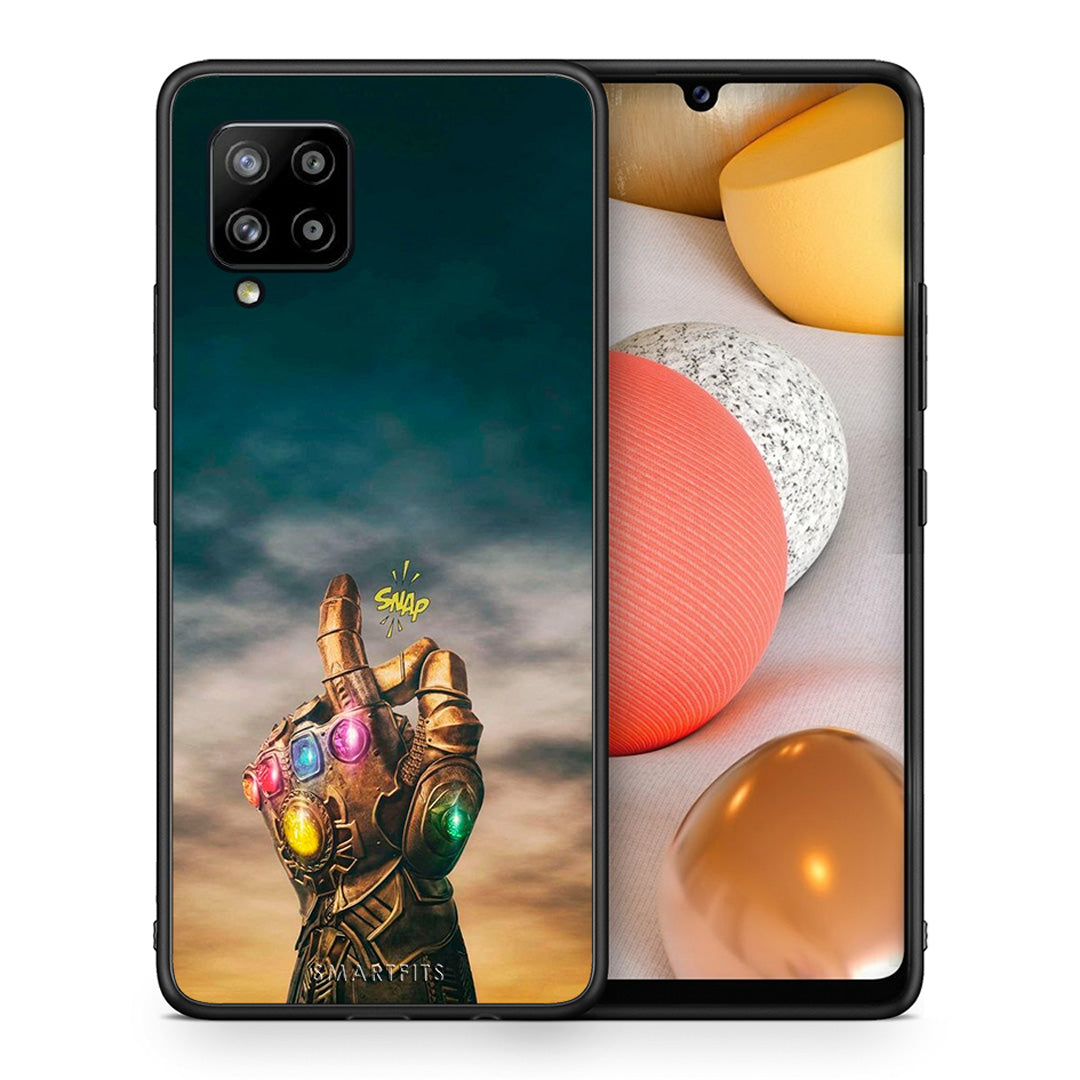 Θήκη Samsung Galaxy A42 Infinity Snap από τη Smartfits με σχέδιο στο πίσω μέρος και μαύρο περίβλημα | Samsung Galaxy A42 Infinity Snap case with colorful back and black bezels