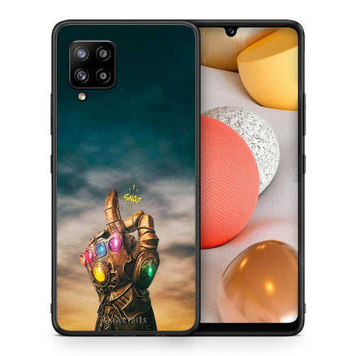 Θήκη Samsung Galaxy A42 Infinity Snap από τη Smartfits με σχέδιο στο πίσω μέρος και μαύρο περίβλημα | Samsung Galaxy A42 Infinity Snap case with colorful back and black bezels