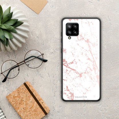 Marble Pink Splash - Samsung Galaxy A42 θήκη