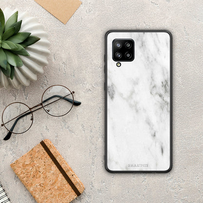 Marble White - Samsung Galaxy A42 θήκη