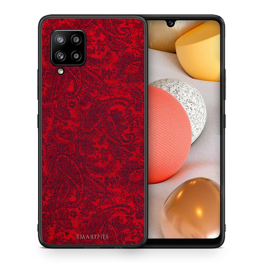 Θήκη Samsung Galaxy A42 Paisley Cashmere από τη Smartfits με σχέδιο στο πίσω μέρος και μαύρο περίβλημα | Samsung Galaxy A42 Paisley Cashmere case with colorful back and black bezels