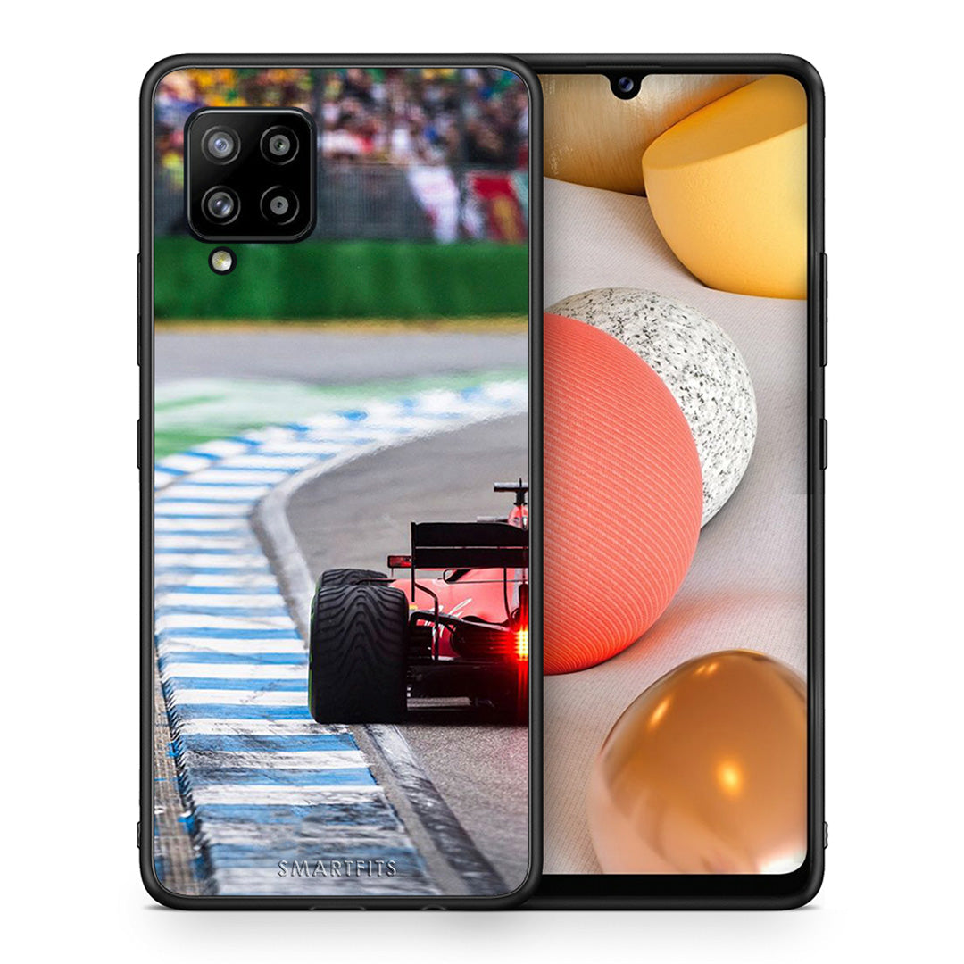 Θήκη Samsung Galaxy A42 Racing Vibes από τη Smartfits με σχέδιο στο πίσω μέρος και μαύρο περίβλημα | Samsung Galaxy A42 Racing Vibes case with colorful back and black bezels