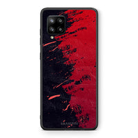Thumbnail for Θήκη Αγίου Βαλεντίνου Samsung Galaxy A42 Red Paint από τη Smartfits με σχέδιο στο πίσω μέρος και μαύρο περίβλημα | Samsung Galaxy A42 Red Paint case with colorful back and black bezels
