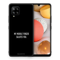 Thumbnail for Θήκη Samsung Galaxy A42 Salute από τη Smartfits με σχέδιο στο πίσω μέρος και μαύρο περίβλημα | Samsung Galaxy A42 Salute case with colorful back and black bezels