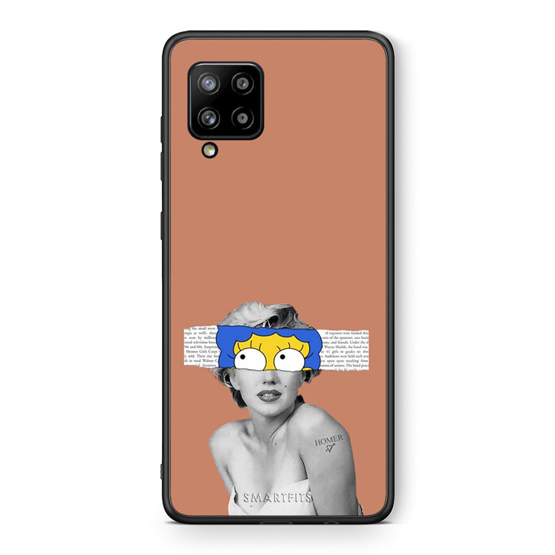 Θήκη Samsung Galaxy A42 Sim Merilyn από τη Smartfits με σχέδιο στο πίσω μέρος και μαύρο περίβλημα | Samsung Galaxy A42 Sim Merilyn case with colorful back and black bezels