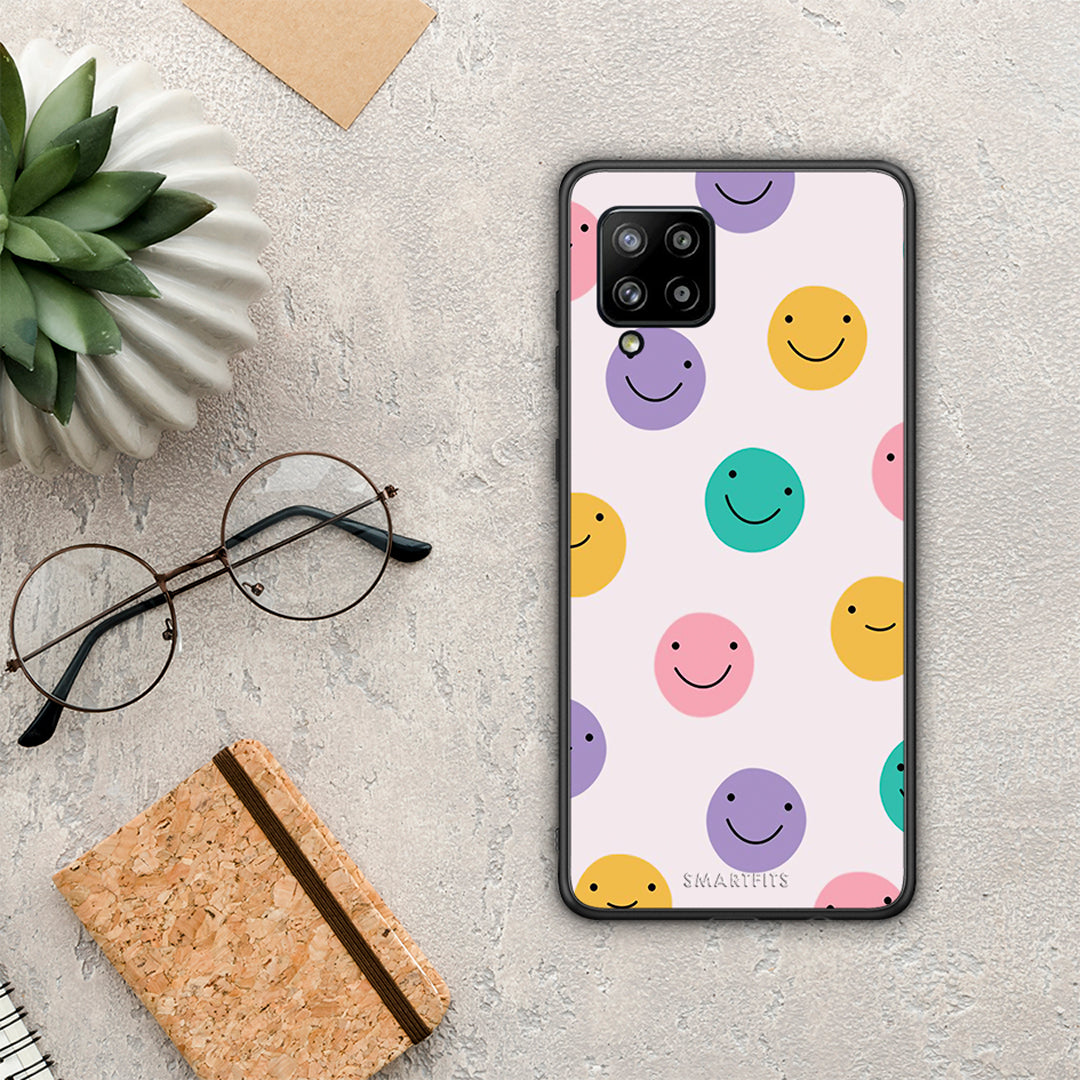 Smiley Faces - Samsung Galaxy A42 θήκη