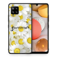 Thumbnail for Θήκη Samsung Galaxy A42 Summer Daisies από τη Smartfits με σχέδιο στο πίσω μέρος και μαύρο περίβλημα | Samsung Galaxy A42 Summer Daisies case with colorful back and black bezels