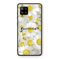 Thumbnail for Θήκη Samsung Galaxy A42 Summer Daisies από τη Smartfits με σχέδιο στο πίσω μέρος και μαύρο περίβλημα | Samsung Galaxy A42 Summer Daisies case with colorful back and black bezels