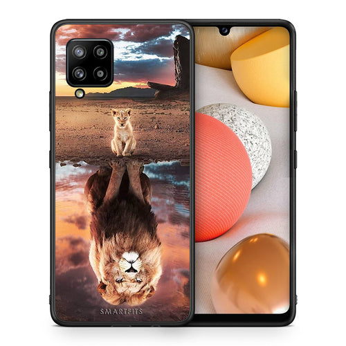 Θήκη Αγίου Βαλεντίνου Samsung Galaxy A42 Sunset Dreams από τη Smartfits με σχέδιο στο πίσω μέρος και μαύρο περίβλημα | Samsung Galaxy A42 Sunset Dreams case with colorful back and black bezels