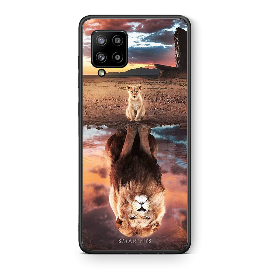 Θήκη Αγίου Βαλεντίνου Samsung Galaxy A42 Sunset Dreams από τη Smartfits με σχέδιο στο πίσω μέρος και μαύρο περίβλημα | Samsung Galaxy A42 Sunset Dreams case with colorful back and black bezels