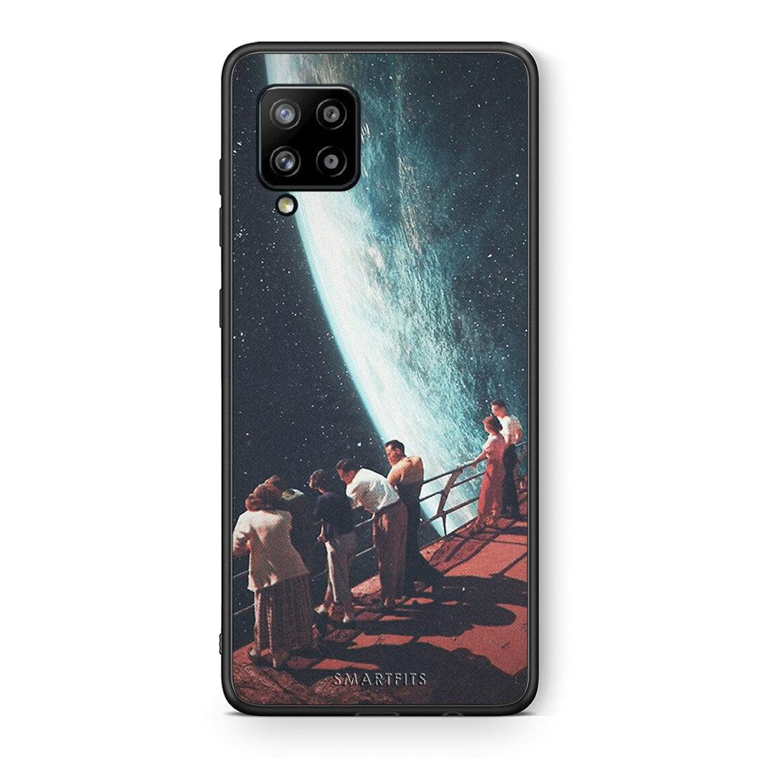 Θήκη Samsung Galaxy A42 Surreal View από τη Smartfits με σχέδιο στο πίσω μέρος και μαύρο περίβλημα | Samsung Galaxy A42 Surreal View case with colorful back and black bezels