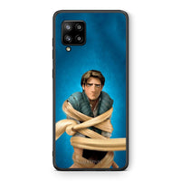 Thumbnail for Θήκη Αγίου Βαλεντίνου Samsung Galaxy A42 Tangled 1 από τη Smartfits με σχέδιο στο πίσω μέρος και μαύρο περίβλημα | Samsung Galaxy A42 Tangled 1 case with colorful back and black bezels