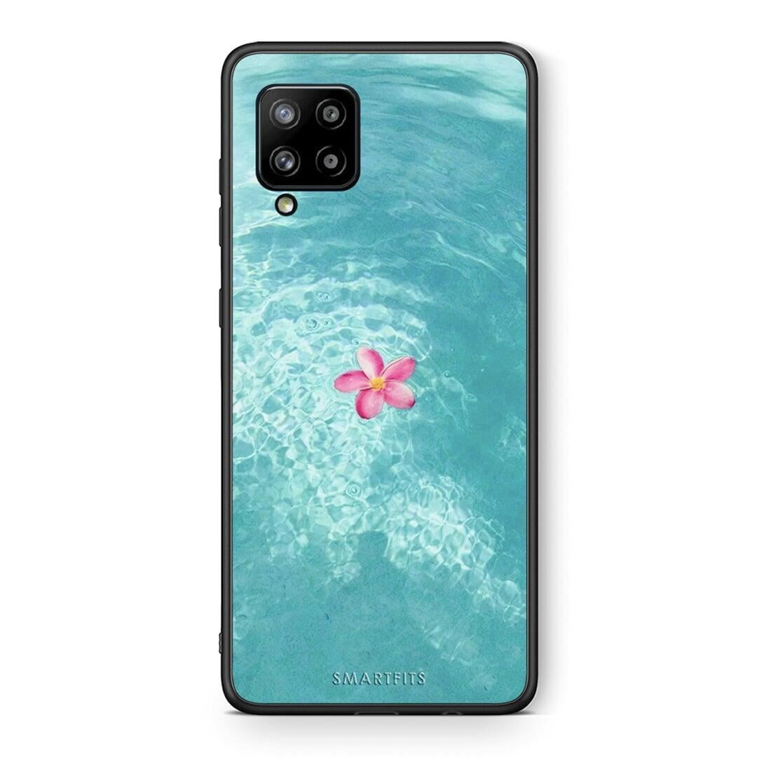 Θήκη Samsung Galaxy A42 Water Flower από τη Smartfits με σχέδιο στο πίσω μέρος και μαύρο περίβλημα | Samsung Galaxy A42 Water Flower case with colorful back and black bezels