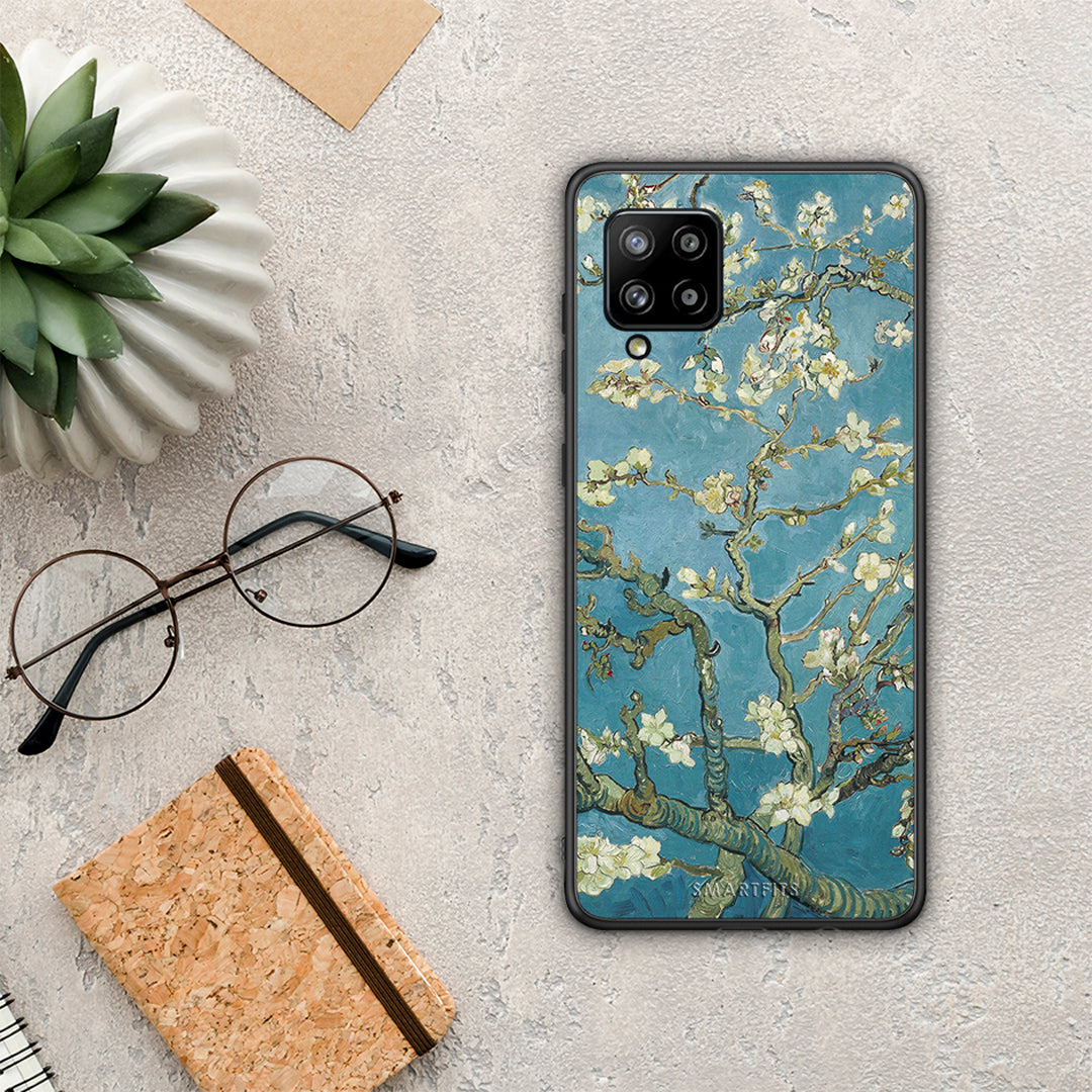 White Blossoms - Samsung Galaxy A42 θήκη