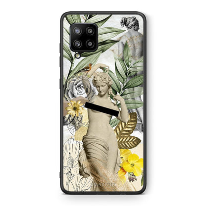 Θήκη Samsung Galaxy A42 Woman Statue από τη Smartfits με σχέδιο στο πίσω μέρος και μαύρο περίβλημα | Samsung Galaxy A42 Woman Statue case with colorful back and black bezels