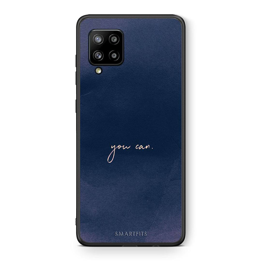 Θήκη Samsung Galaxy A42 You Can από τη Smartfits με σχέδιο στο πίσω μέρος και μαύρο περίβλημα | Samsung Galaxy A42 You Can case with colorful back and black bezels