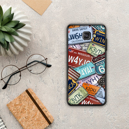 Car Plates - Samsung Galaxy A5 2017 θήκη