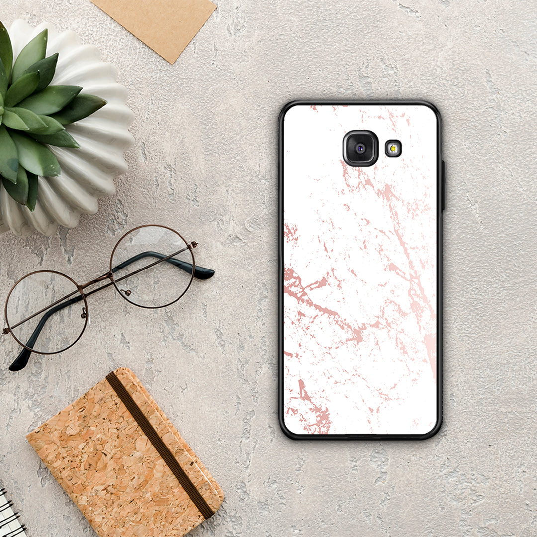 Marble Pink Splash - Samsung Galaxy A5 2017 θήκη