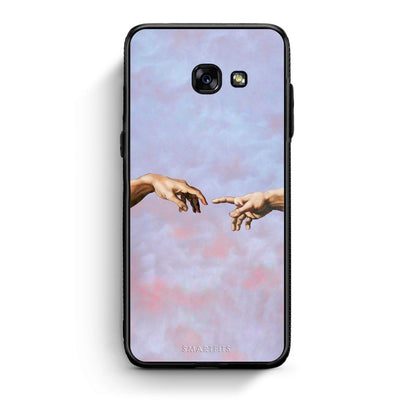 Samsung A5 2017 Adam Hand θήκη από τη Smartfits με σχέδιο στο πίσω μέρος και μαύρο περίβλημα | Smartphone case with colorful back and black bezels by Smartfits