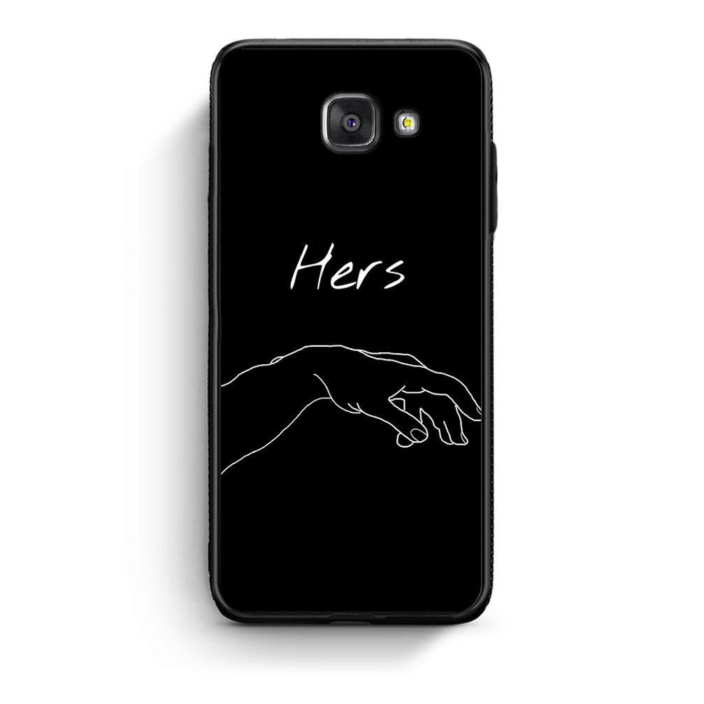 Samsung A5 2017 Aeshetic Love 1 Θήκη Αγίου Βαλεντίνου από τη Smartfits με σχέδιο στο πίσω μέρος και μαύρο περίβλημα | Smartphone case with colorful back and black bezels by Smartfits