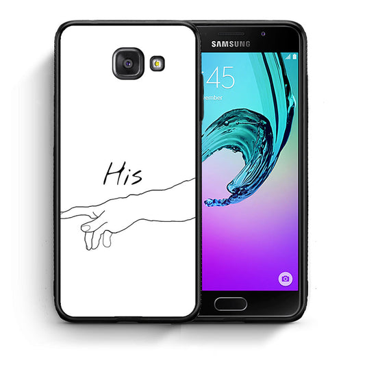 Θήκη Αγίου Βαλεντίνου Samsung A5 2017 Aeshetic Love 2 από τη Smartfits με σχέδιο στο πίσω μέρος και μαύρο περίβλημα | Samsung A5 2017 Aeshetic Love 2 case with colorful back and black bezels