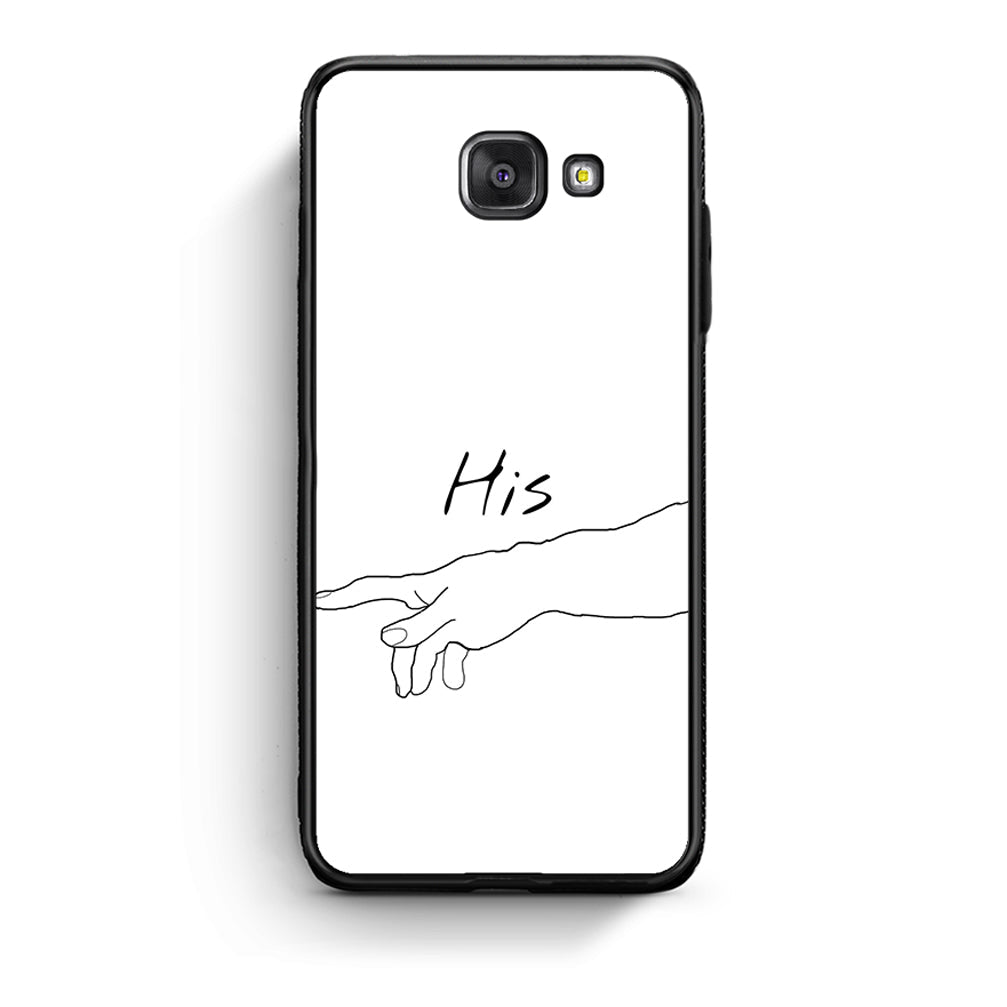 Samsung A5 2017 Aeshetic Love 2 Θήκη Αγίου Βαλεντίνου από τη Smartfits με σχέδιο στο πίσω μέρος και μαύρο περίβλημα | Smartphone case with colorful back and black bezels by Smartfits