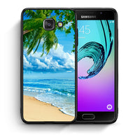 Thumbnail for Θήκη Samsung A5 2017 Beautiful Beach από τη Smartfits με σχέδιο στο πίσω μέρος και μαύρο περίβλημα | Samsung A5 2017 Beautiful Beach case with colorful back and black bezels
