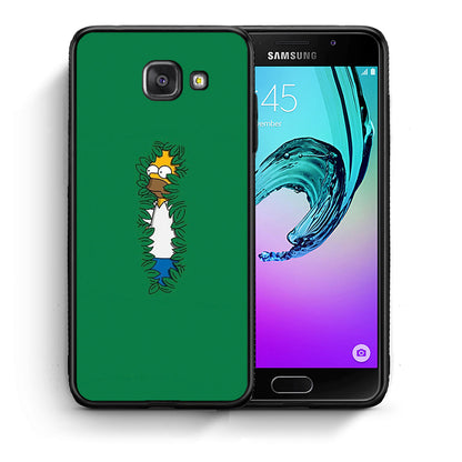 Θήκη Αγίου Βαλεντίνου Samsung A5 2017 Bush Man από τη Smartfits με σχέδιο στο πίσω μέρος και μαύρο περίβλημα | Samsung A5 2017 Bush Man case with colorful back and black bezels