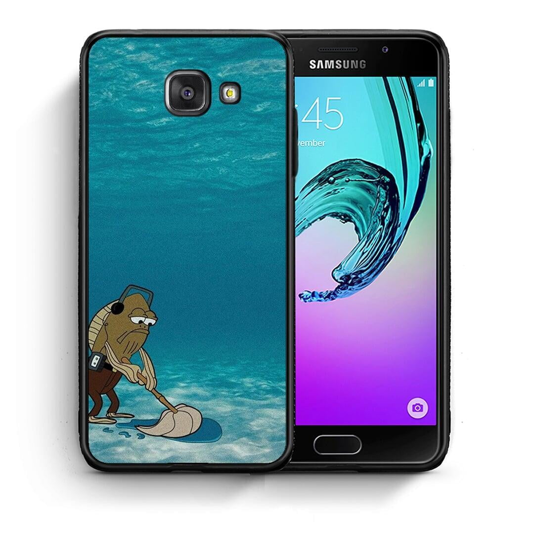 Θήκη Samsung A5 2017 Clean The Ocean από τη Smartfits με σχέδιο στο πίσω μέρος και μαύρο περίβλημα | Samsung A5 2017 Clean The Ocean case with colorful back and black bezels