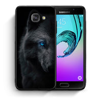 Thumbnail for Θήκη Samsung A5 2017 Dark Wolf από τη Smartfits με σχέδιο στο πίσω μέρος και μαύρο περίβλημα | Samsung A5 2017 Dark Wolf case with colorful back and black bezels