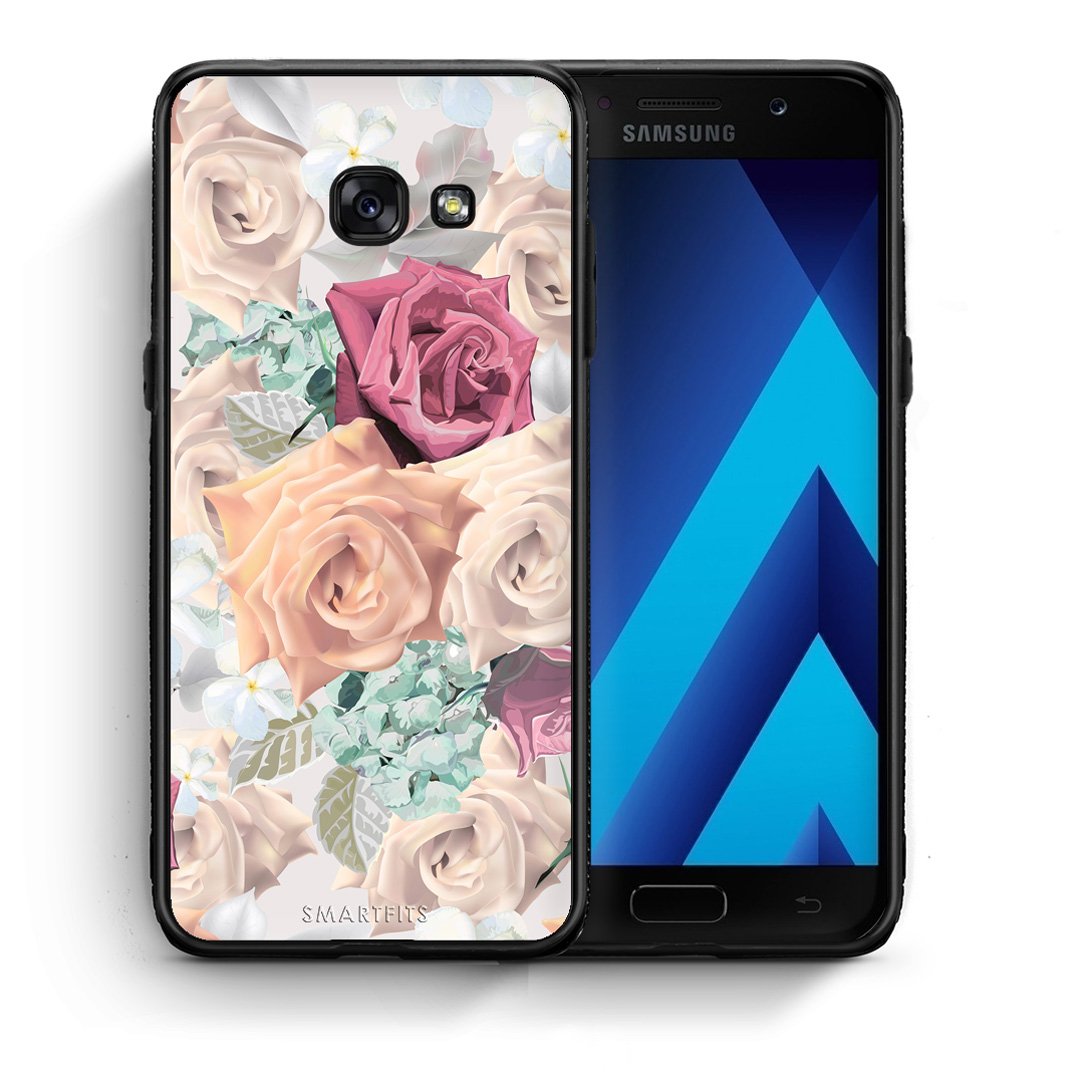 Θήκη Samsung A5 2017 Bouquet Floral από τη Smartfits με σχέδιο στο πίσω μέρος και μαύρο περίβλημα | Samsung A5 2017 Bouquet Floral case with colorful back and black bezels