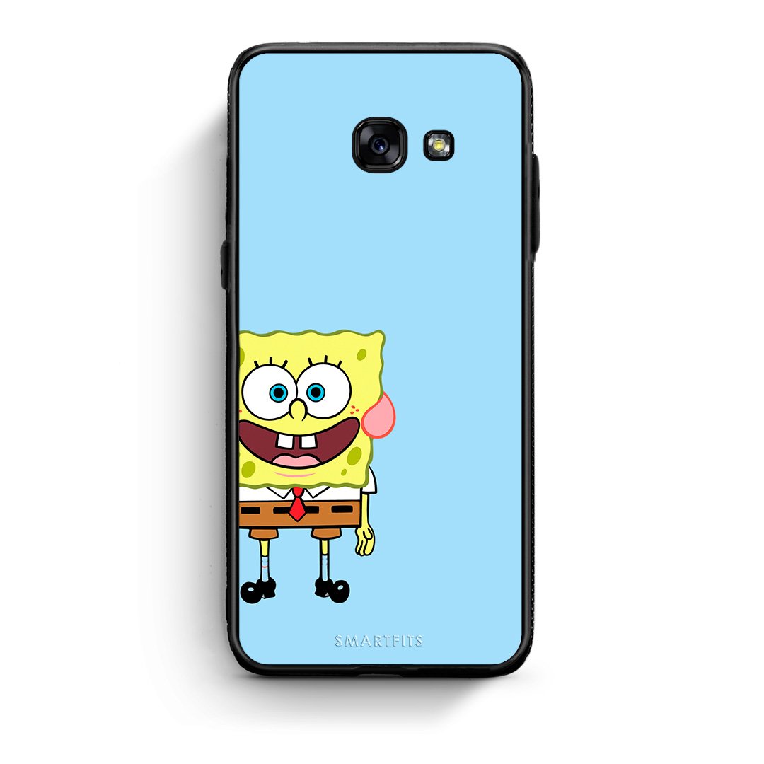 Samsung A5 2017 Friends Bob θήκη από τη Smartfits με σχέδιο στο πίσω μέρος και μαύρο περίβλημα | Smartphone case with colorful back and black bezels by Smartfits
