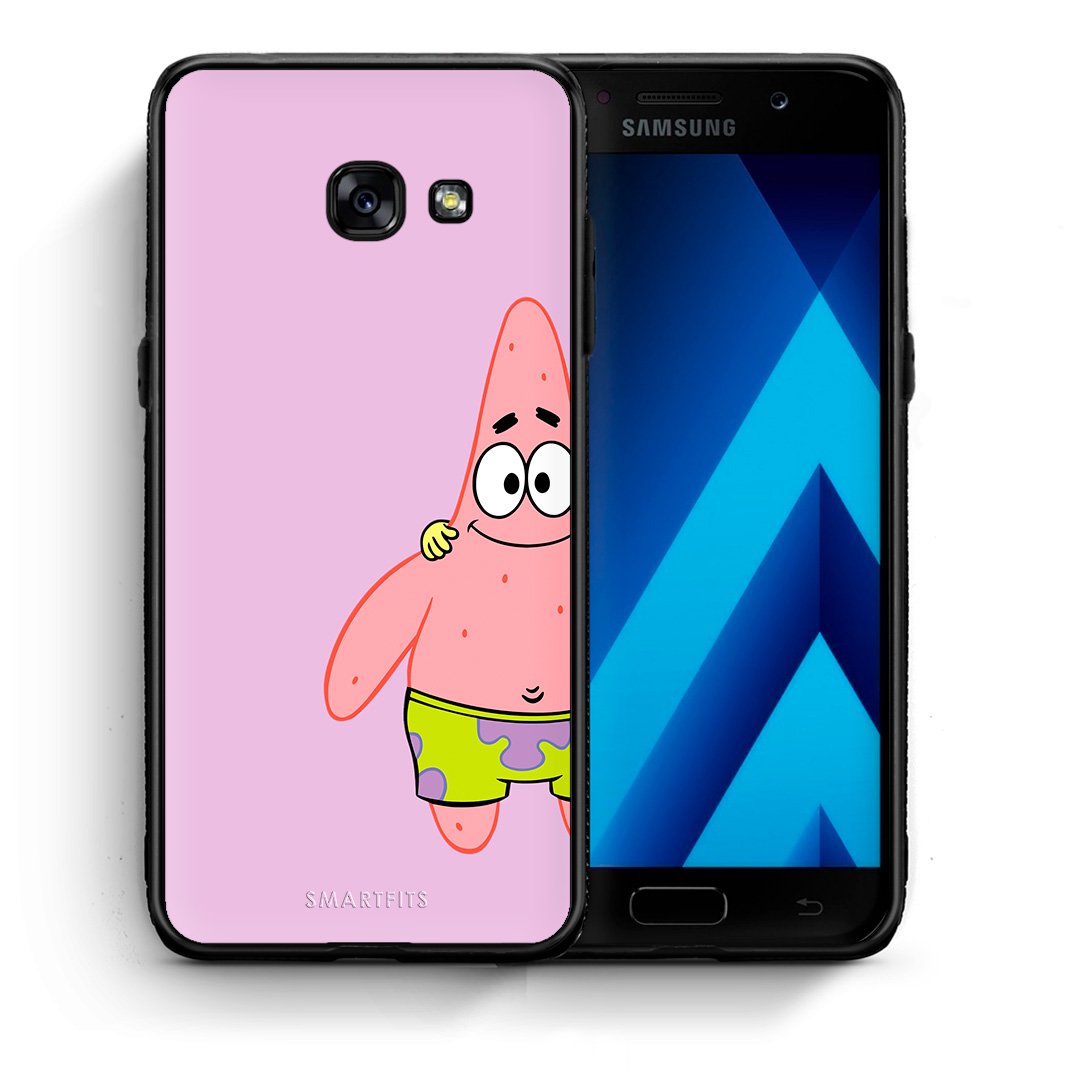 Θήκη Samsung A5 2017  Friends Patrick από τη Smartfits με σχέδιο στο πίσω μέρος και μαύρο περίβλημα | Samsung A5 2017  Friends Patrick case with colorful back and black bezels