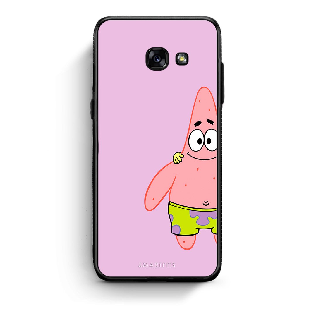Samsung A5 2017  Friends Patrick θήκη από τη Smartfits με σχέδιο στο πίσω μέρος και μαύρο περίβλημα | Smartphone case with colorful back and black bezels by Smartfits