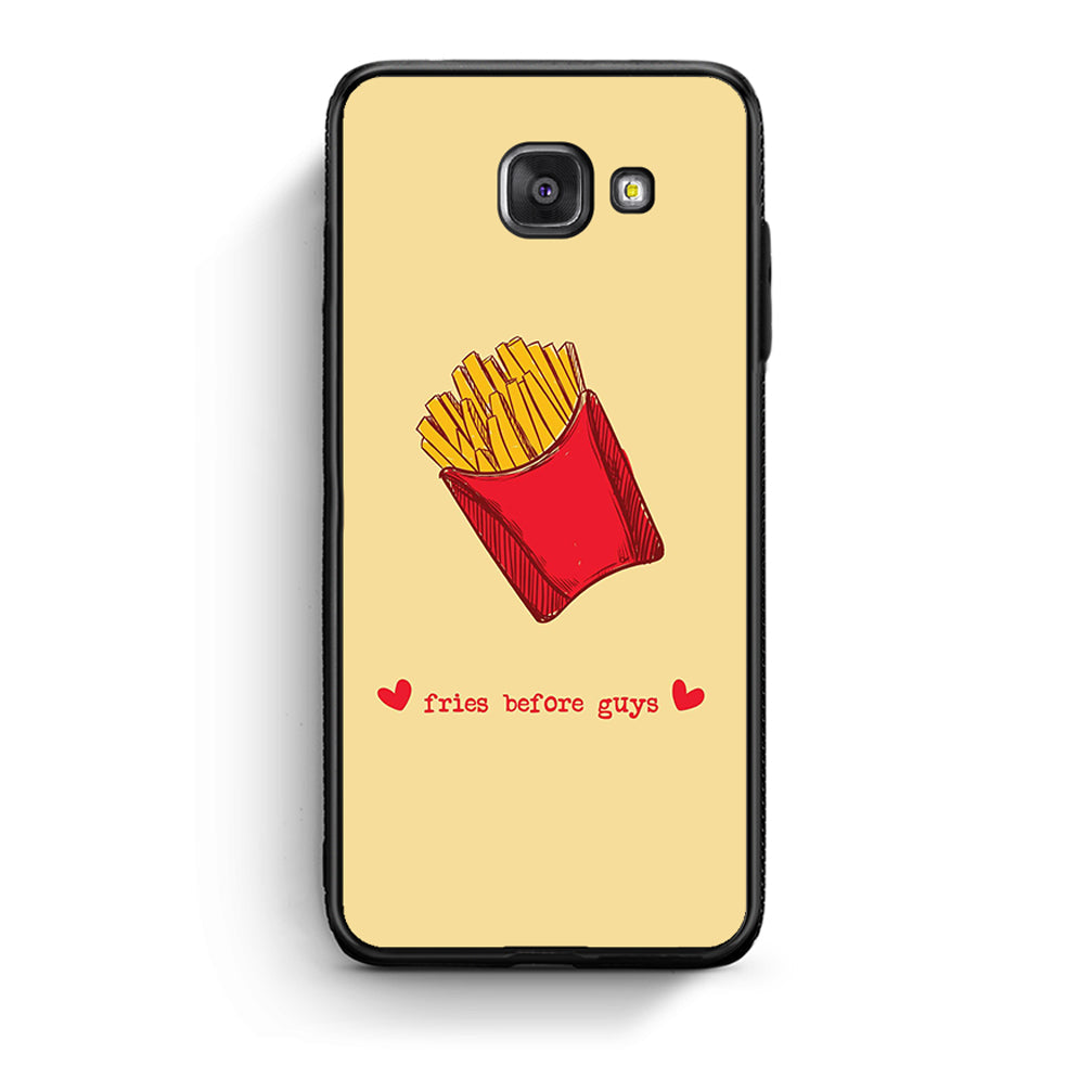 Samsung A5 2017 Fries Before Guys Θήκη Αγίου Βαλεντίνου από τη Smartfits με σχέδιο στο πίσω μέρος και μαύρο περίβλημα | Smartphone case with colorful back and black bezels by Smartfits