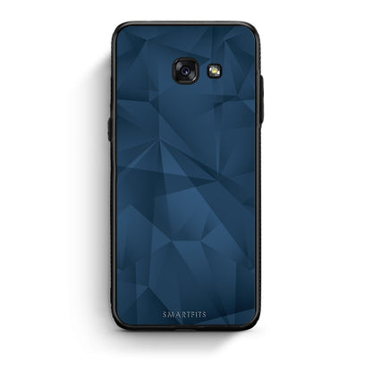 39 - Samsung A5 2017 Blue Abstract Geometric case, cover, bumper