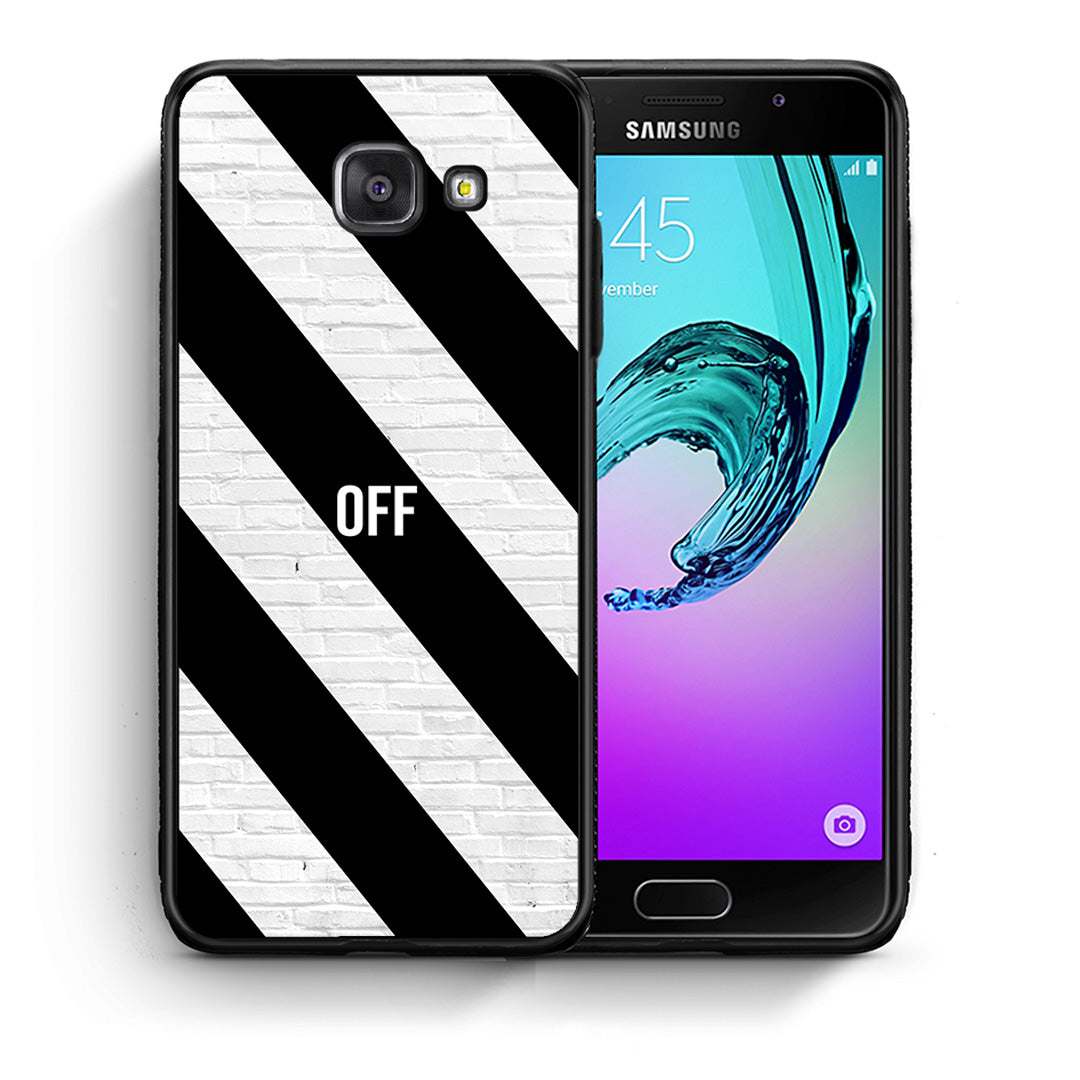 Θήκη Samsung A5 2017 Get Off από τη Smartfits με σχέδιο στο πίσω μέρος και μαύρο περίβλημα | Samsung A5 2017 Get Off case with colorful back and black bezels