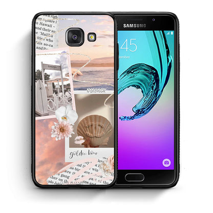 Θήκη Αγίου Βαλεντίνου Samsung A5 2017 Golden Hour από τη Smartfits με σχέδιο στο πίσω μέρος και μαύρο περίβλημα | Samsung A5 2017 Golden Hour case with colorful back and black bezels